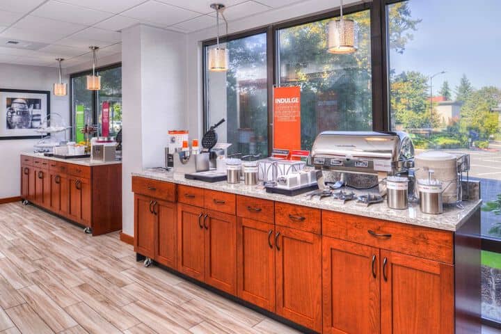 Breakfast buffet